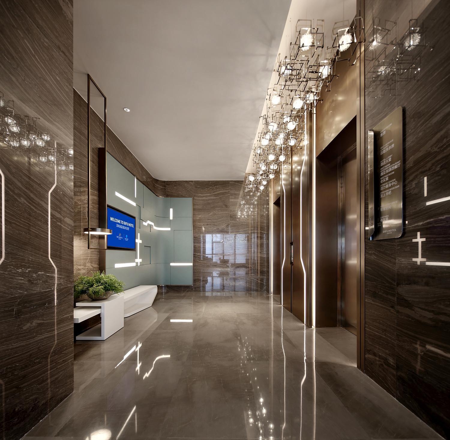 Shenzhen Futian Difu Hotel Huaqiangbei Branch Exteriör bild