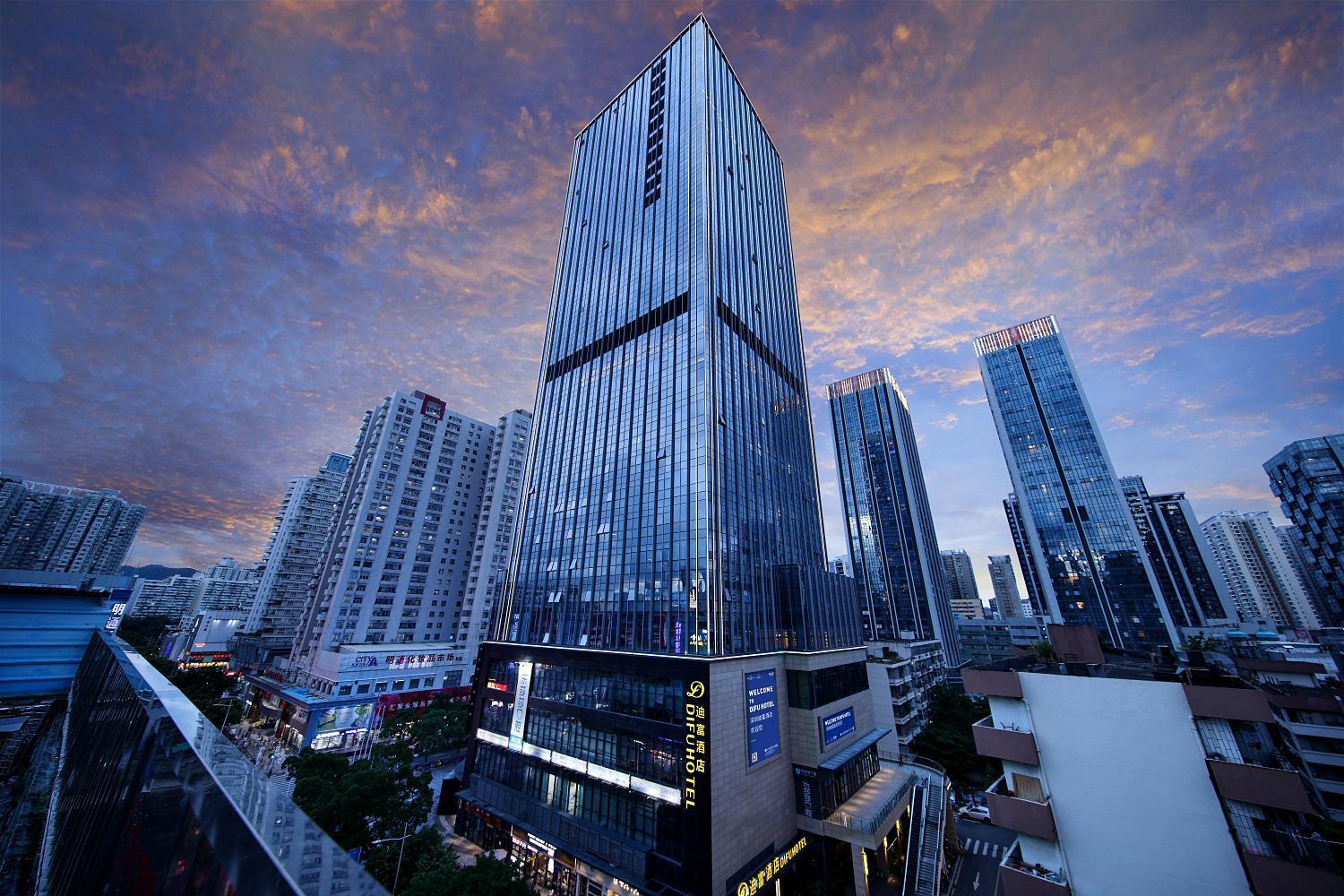 Shenzhen Futian Difu Hotel Huaqiangbei Branch Exteriör bild